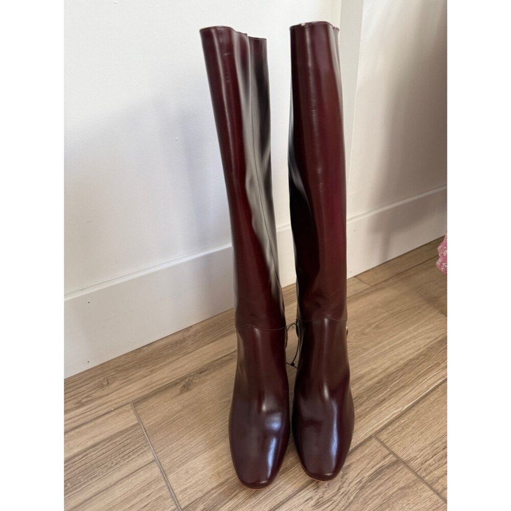 Reformation Gaelle Knee High Boot Ruby 7.5 NWOB - Picture 7 of 8